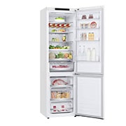 LG 2.03M 384L Kølefryseskab(Hvid) - Energiklasse A, Door Cooling™ og Smart Diagnosis™ , GBB92SWBAN