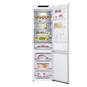 LG 2.03M 384L Kølefryseskab(Hvid) - Energiklasse A, Door Cooling™ og Smart Diagnosis™ , GBB92SWBAN
