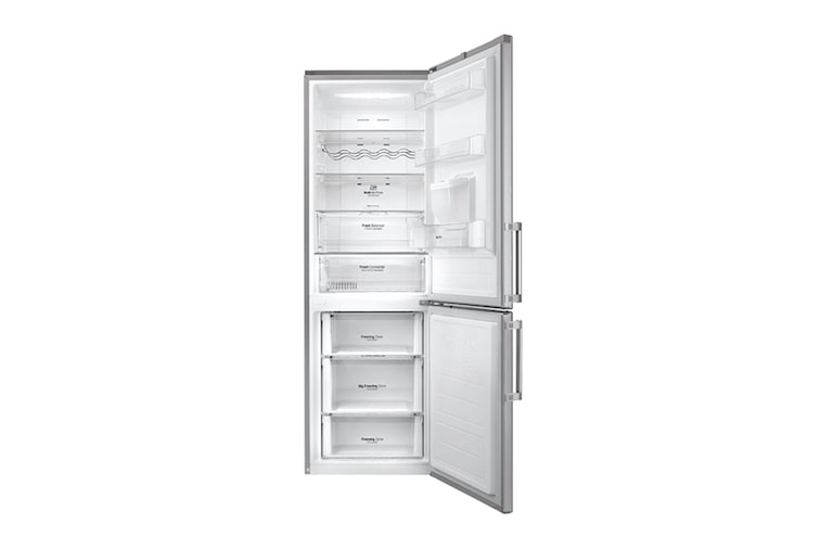 LG Ny Køle-/fryseskabe med Total No Frost og vanddispenser, 190cm (nettovolumen 318 liter), GBF59PZFZB