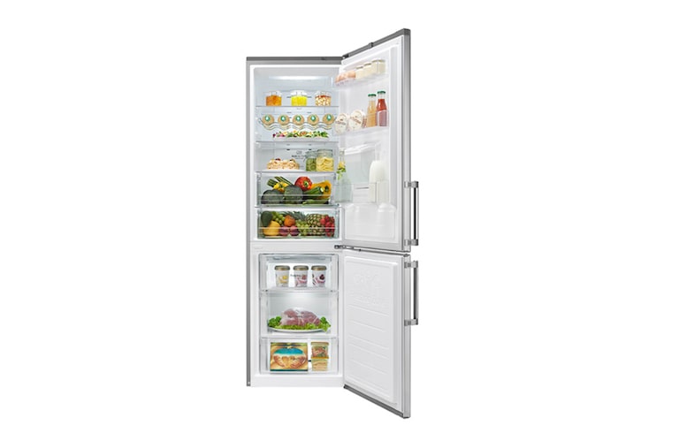 LG Ny Køle-/fryseskabe med Total No Frost og vanddispenser, 190cm (nettovolumen 318 liter), GBF59PZFZB