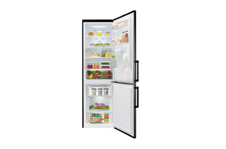 LG Ny Køle-/fryseskabe med Total No Frost og vanddispenser, 190cm (nettovolumen 318 liter), GBF59WBDZB