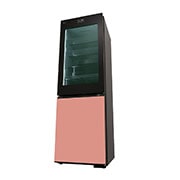 LG 186M 352L Kølefryseskab(Essence Black) - Energiklasse D, MoodUP™, InstaView™, Nature Fresh, Door Cooling+™ Smart Diagnosis™ med Wi-Fi, GBG719MDNN