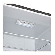 LG 1.86M 384L Kølefryseskab(Silver) - Energiklasse D,  Zero Clearance, Total No Frost, GBM21HSADH