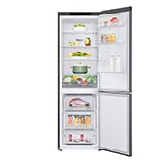 LG 1.86M 341L Kølefryseskab(Dark Silver) - Energiklasse E, Door Cooling™, GBP31DSLZN