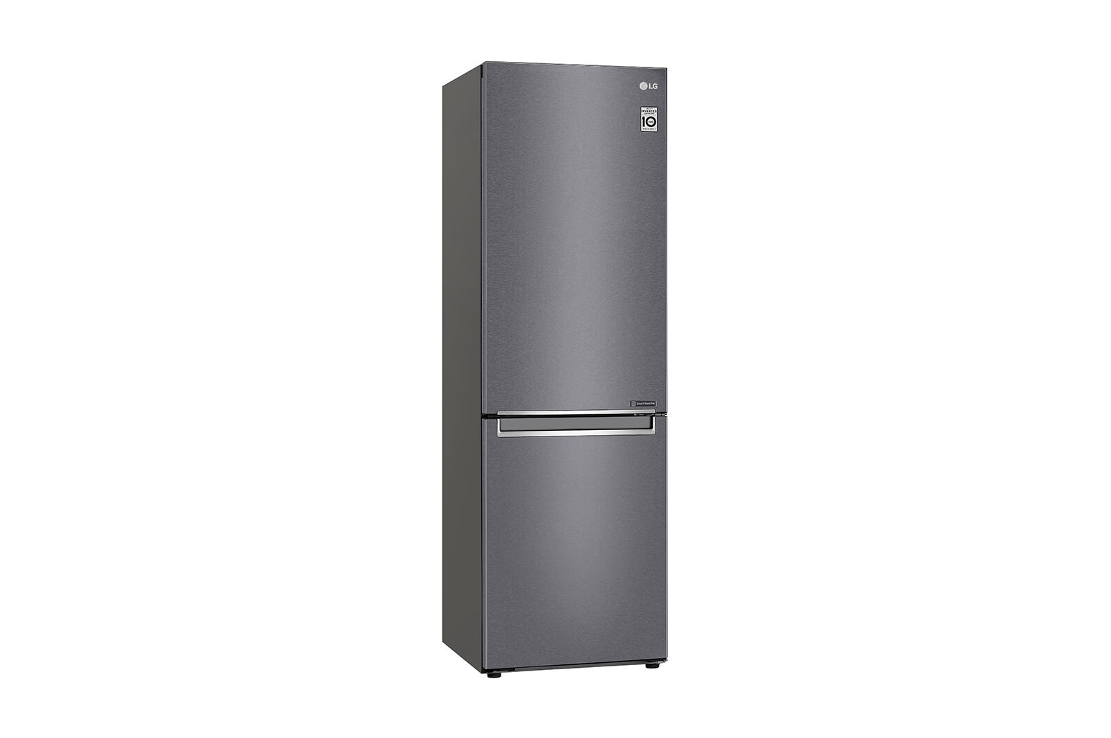 LG 1.86M 341L Kølefryseskab(Dark Silver) - Energiklasse E, Door Cooling™, GBP31DSLZN