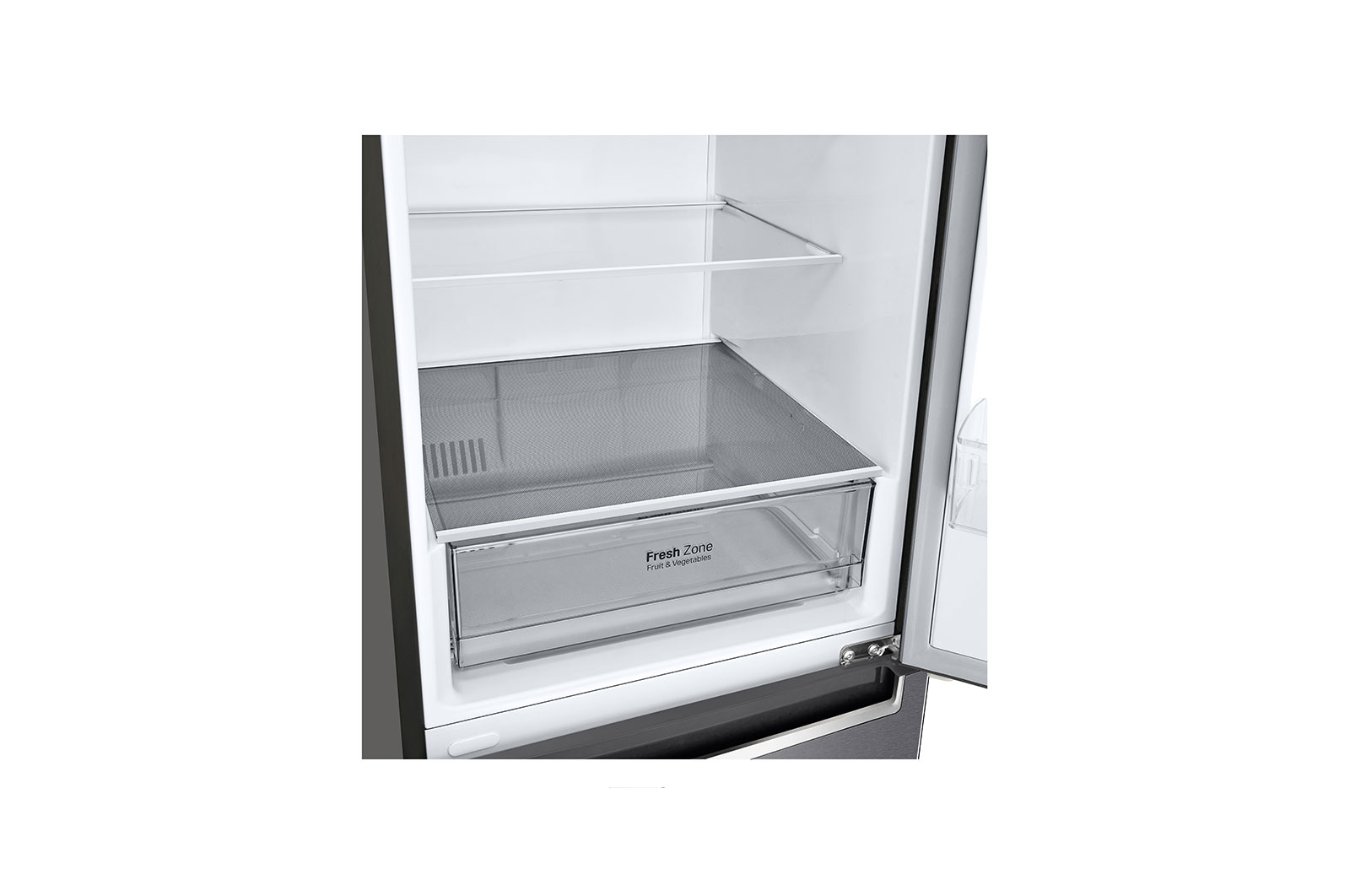 LG 1.86M 341L Kølefryseskab(Dark Silver) - Energiklasse E, Door Cooling™, GBP31DSLZN