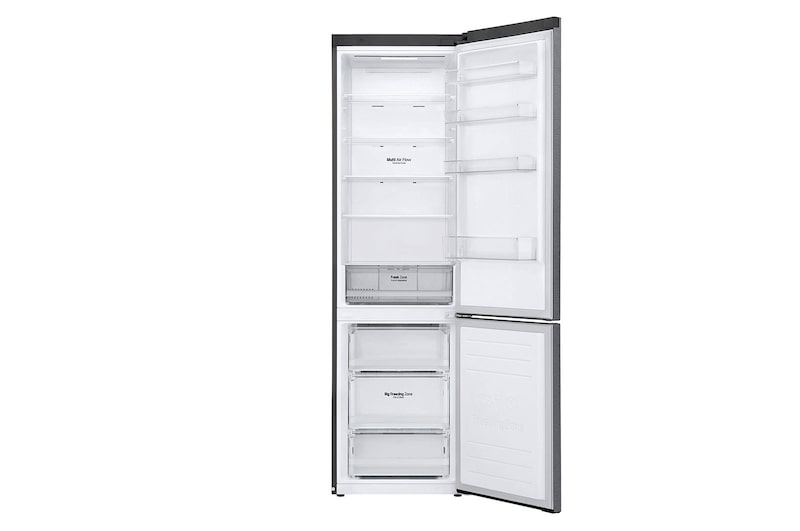 LG 2.03M 384L Kølefryseskab(Dark Silver) - Energiklasse E, Door Cooling™ , GBP32DSKZN