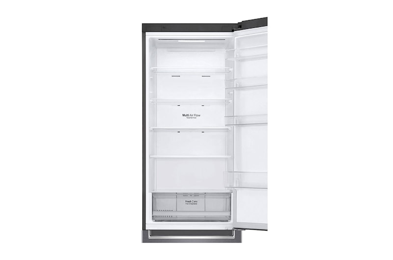 LG 2.03M 384L Kølefryseskab(Dark Silver) - Energiklasse E, Door Cooling™ , GBP32DSKZN