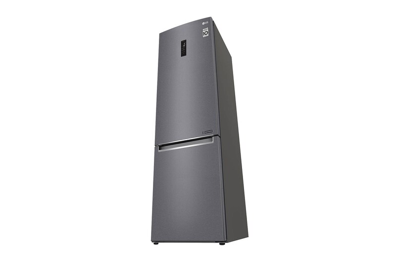 LG 2.03M 384L Kølefryseskab(Dark Silver) - Energiklasse E, Door Cooling™ , GBP32DSKZN