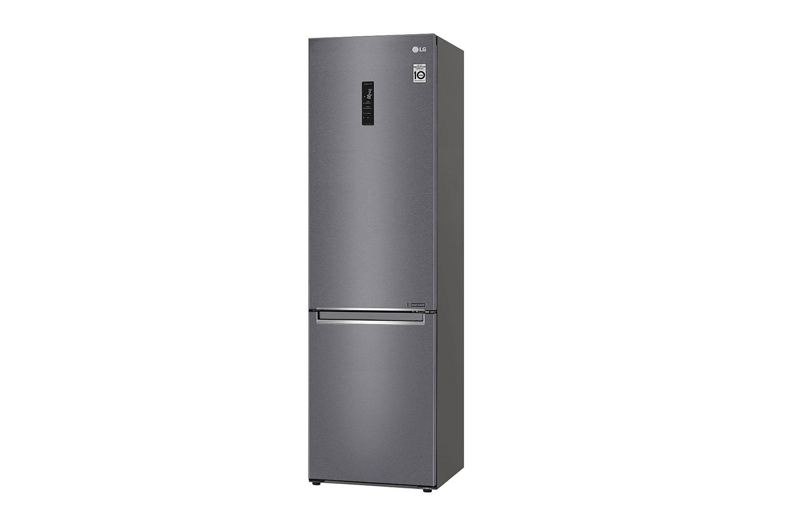 LG 2.03M 384L Kølefryseskab(Dark Silver) - Energiklasse E, Door Cooling™ , GBP32DSKZN