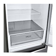 LG 2.03M 384L Kølefryseskab(Dark Silver) - Energiklasse E, Door Cooling™ , GBP32DSKZN