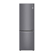 Visning forfra af 2.03M 384L Kølefryseskab(Dark Silver) - Energiklasse E, Door Cooling™  GBP32DSLZN