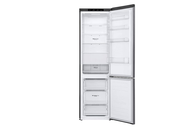 LG 2.03M 384L Kølefryseskab(Dark Silver) - Energiklasse E, Door Cooling™ , GBP32DSLZN