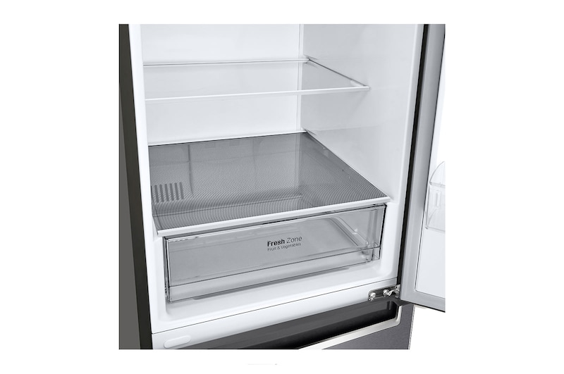 LG 2.03M 384L Kølefryseskab(Dark Silver) - Energiklasse E, Door Cooling™ , GBP32DSLZN