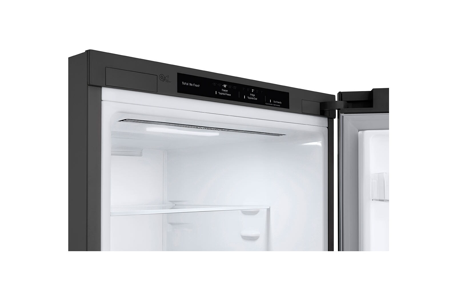 LG 2.03M 384L Kølefryseskab(Dark Silver) - Energiklasse E, Door Cooling™ , GBP32DSLZN