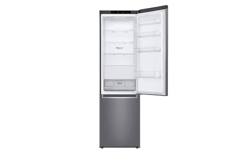 LG 2.03M 384L Kølefryseskab(Dark Silver) - Energiklasse E, Door Cooling™ , GBP32DSLZN