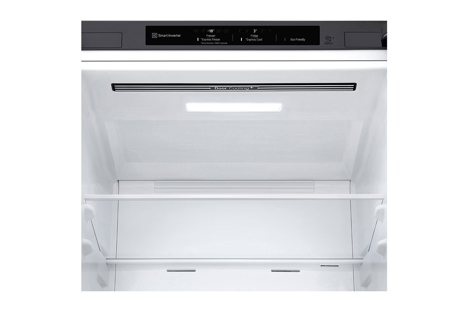 LG 2.03M 384L Kølefryseskab<br>(Shiny Steel) - Energiklasse C, Door Cooling™ og Smart Diagnosis™ , GBP52PZNCN1
