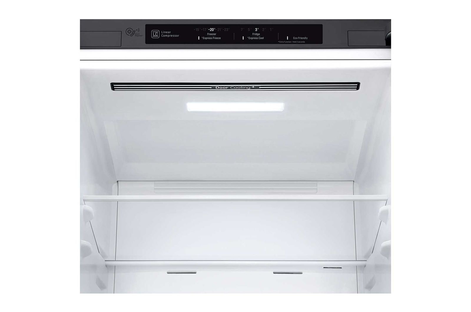 LG 1.86M 341L Kølefryseskab(Dark Silver) - Energiklasse D, Door Cooling™, GBP61DSPFN