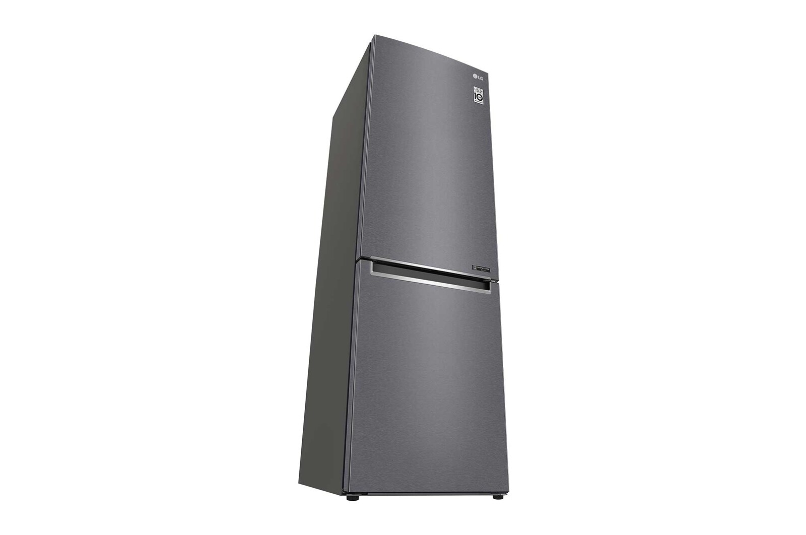LG 1.86M 341L Kølefryseskab(Dark Silver) - Energiklasse D, Door Cooling™, GBP61DSPFN