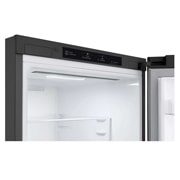 LG 1.86M 341L Kølefryseskab(Dark Silver) - Energiklasse D, Door Cooling™, GBP61DSPFN