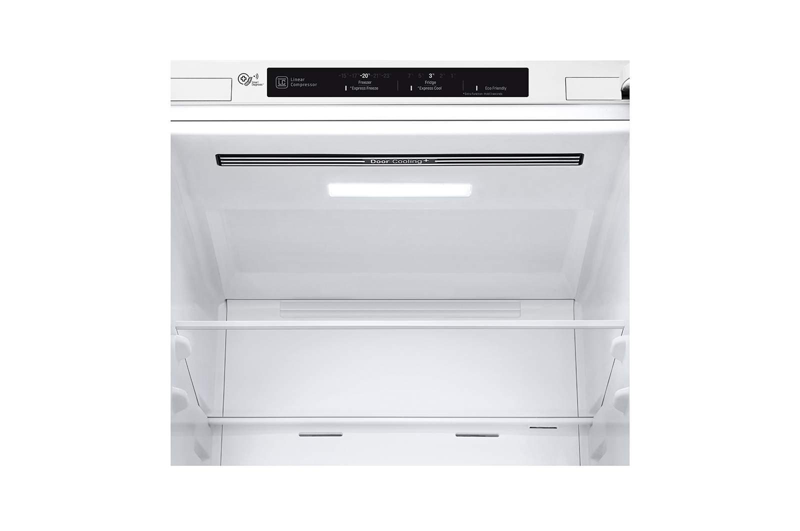 LG 1.86M 341L Kølefryseskab(Hvid) - Energiklasse D, Door Cooling™, GBP61SWPFN