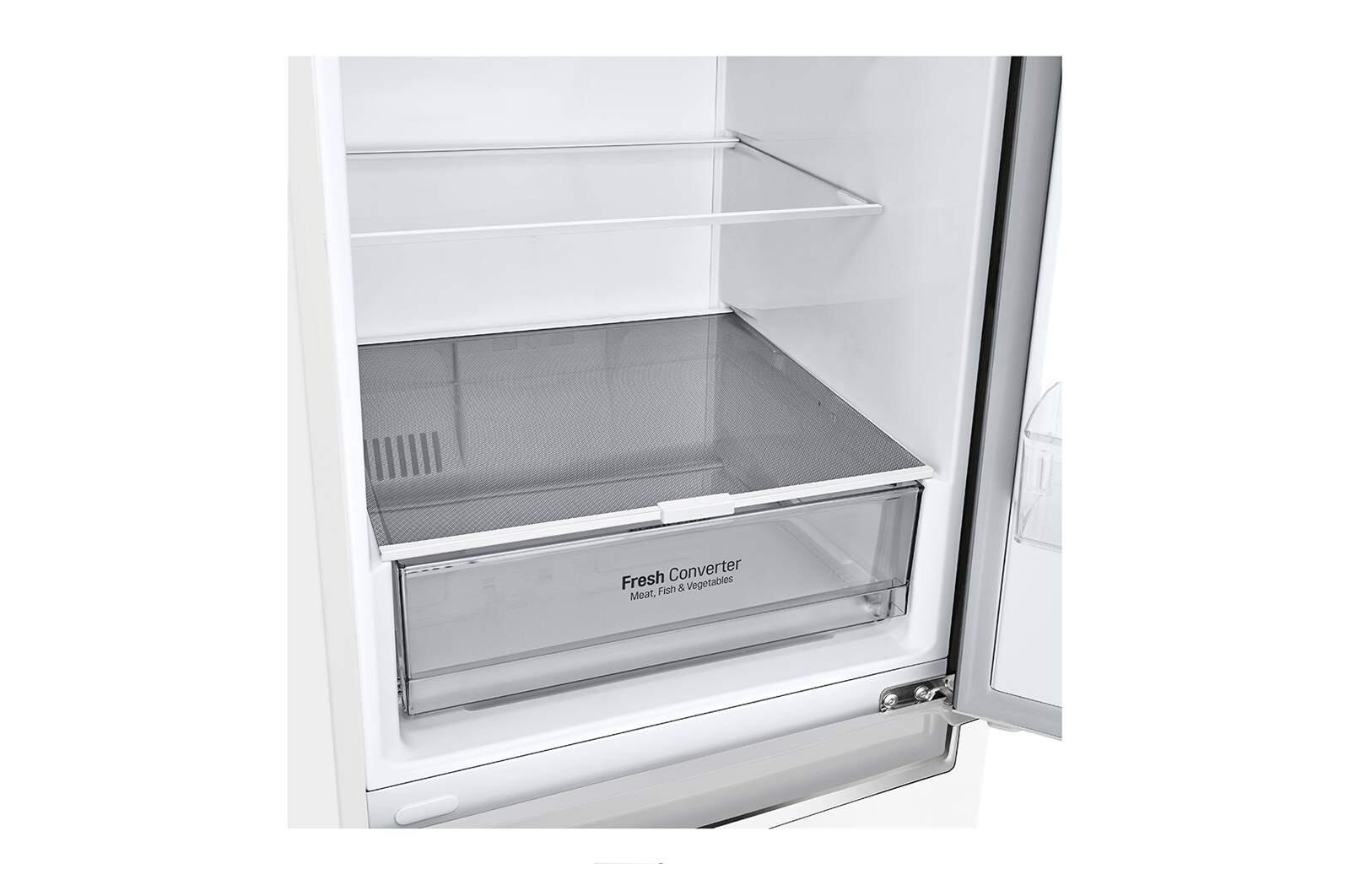 LG 1.86M 341L Kølefryseskab(Hvid) - Energiklasse D, Door Cooling™, GBP61SWPFN