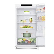 LG GBP61SWPGN 1.86M 341L Kølefryseskab(Hvid) - Energiklasse D, Door Cooling™og Smart Diagnosis™, GBP61SWPGN