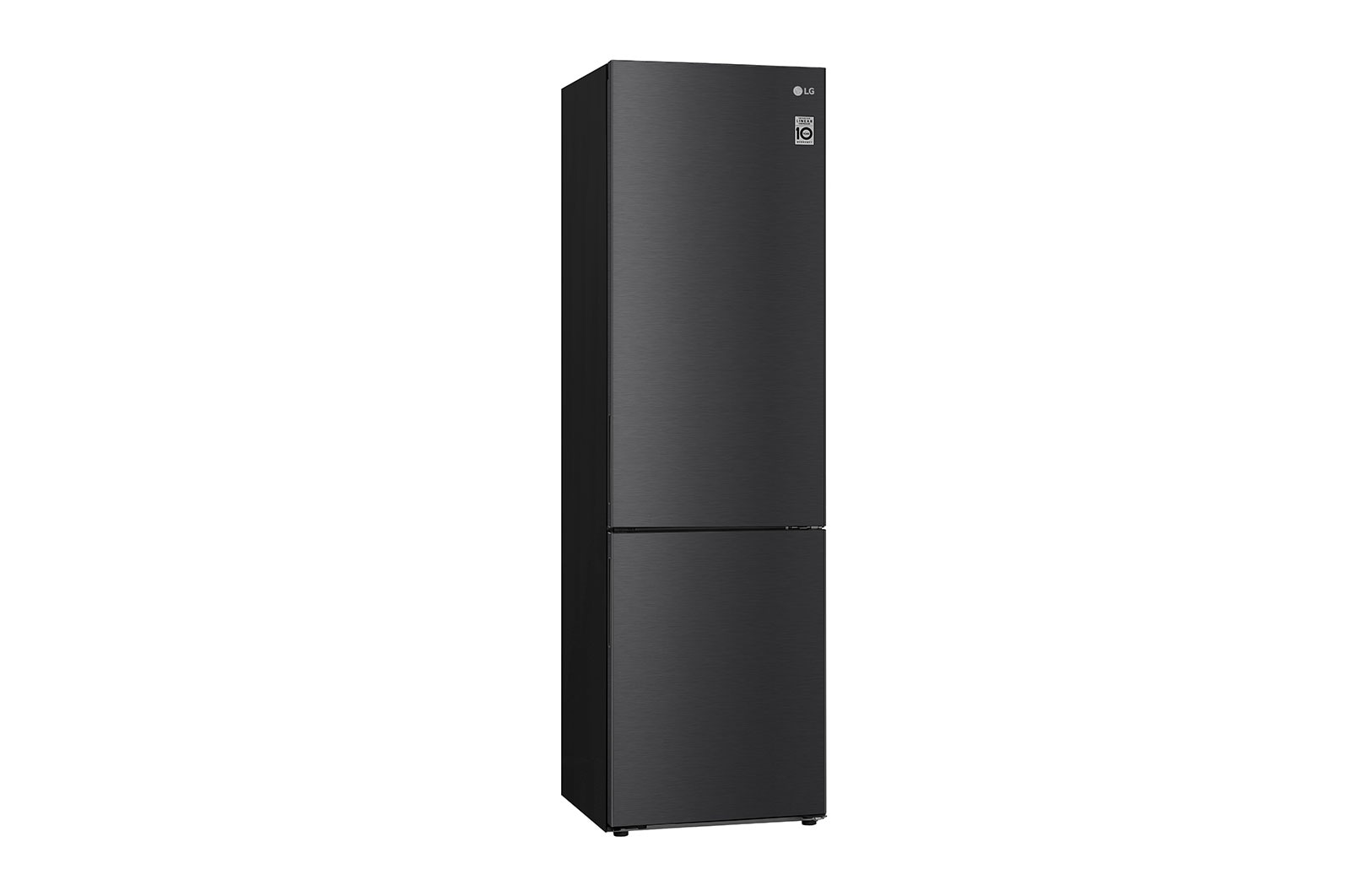 LG 2.03M 384L Kølefryseskab(Matte Black Stainless Steel) - Energiklasse B, Nature Fresh, Door Cooling+™ og Smart Diagnosis™, GBP62MCNBC
