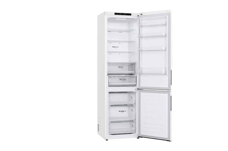 LG 2.03M 384L Kølefryseskab(White) - Energiklasse A, GBP62SWNAC