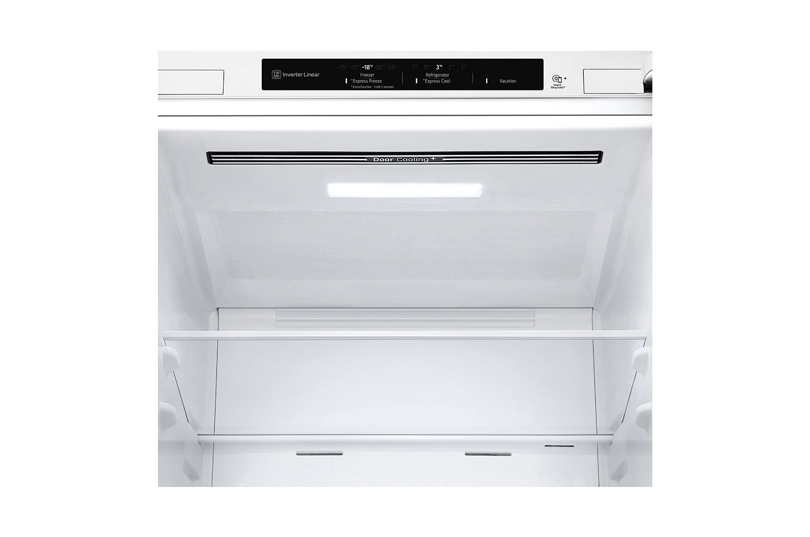 LG 2.03M 384L Kølefryseskab(White) - Energiklasse A, GBP62SWNAC