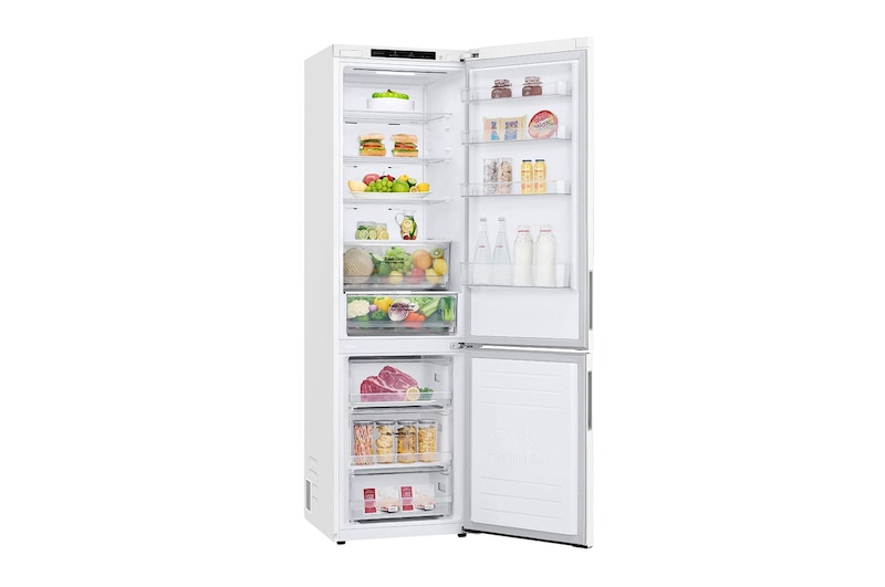 LG 2.03M 384L Kølefryseskab(White) - Energiklasse A, GBP62SWNAC