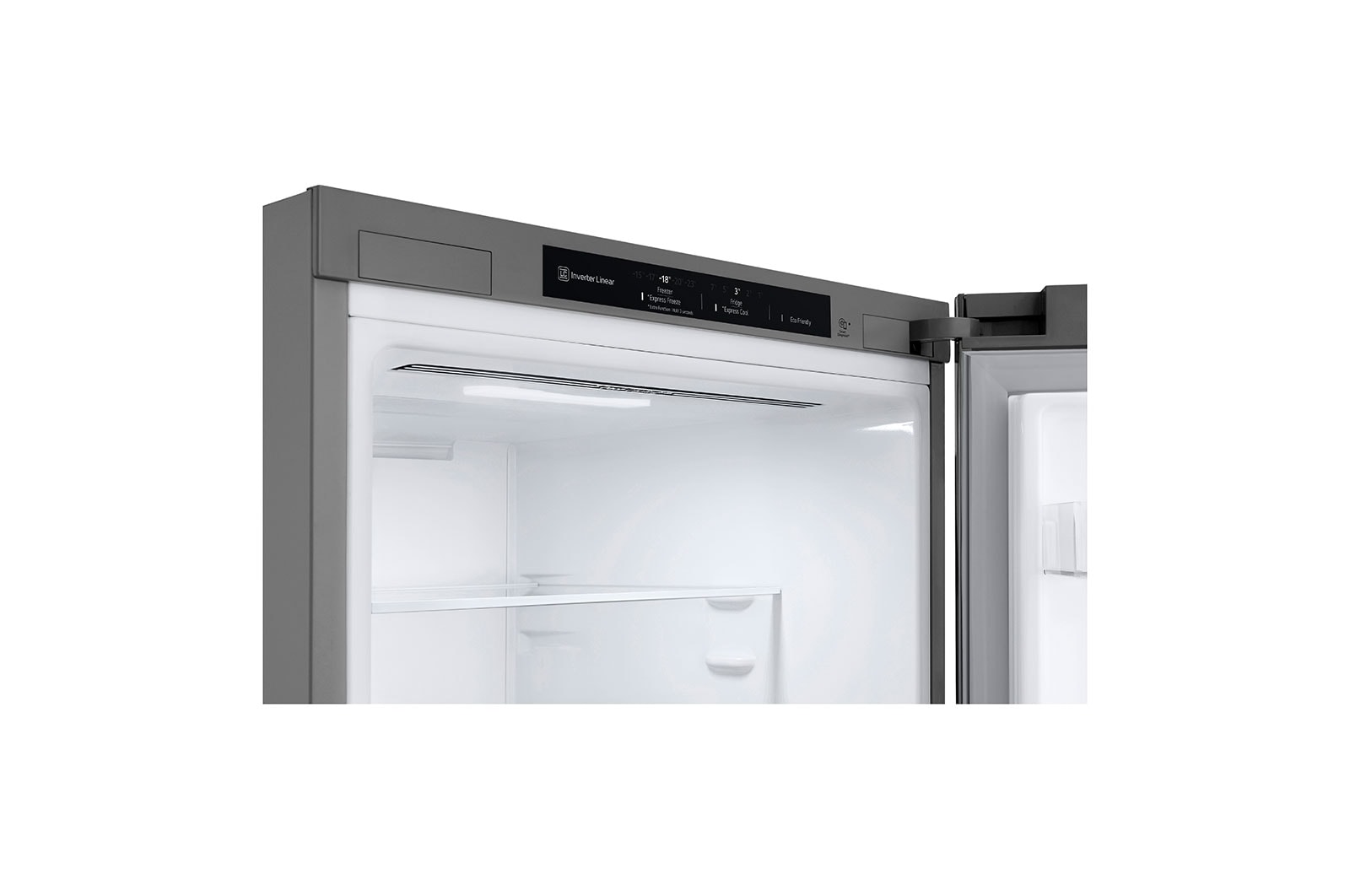 LG 1.86M 344L Kølefryseskab(Prime Silver) - Energiklasse D, GBV3100DPY