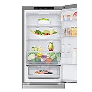 LG 1.86M 344L Kølefryseskab(Prime Silver) - Energiklasse D, GBV3100DPY