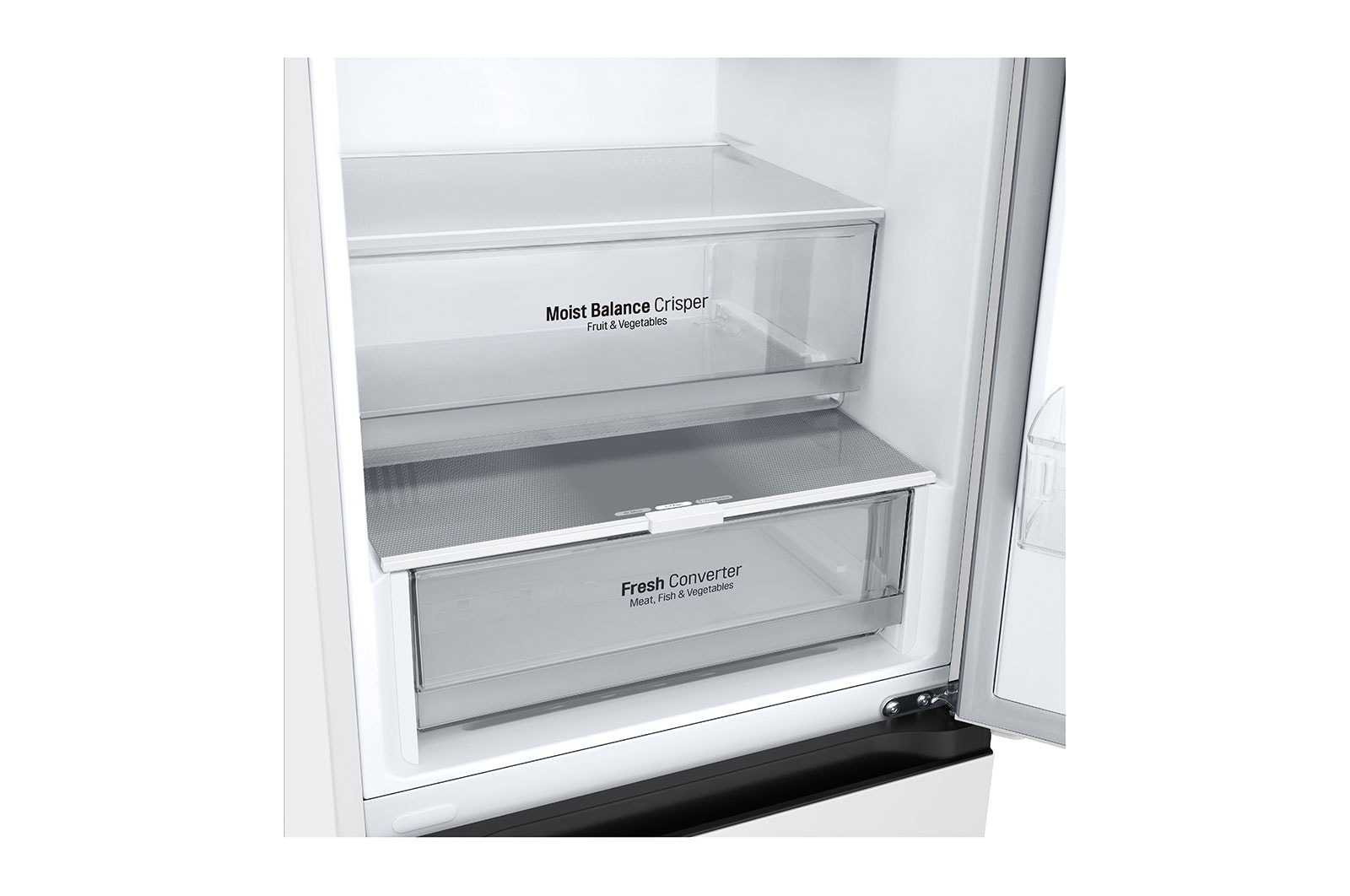 LG 1.86M 344L Kølefryseskab(White) - Energiklasse D, GBV3100DSW