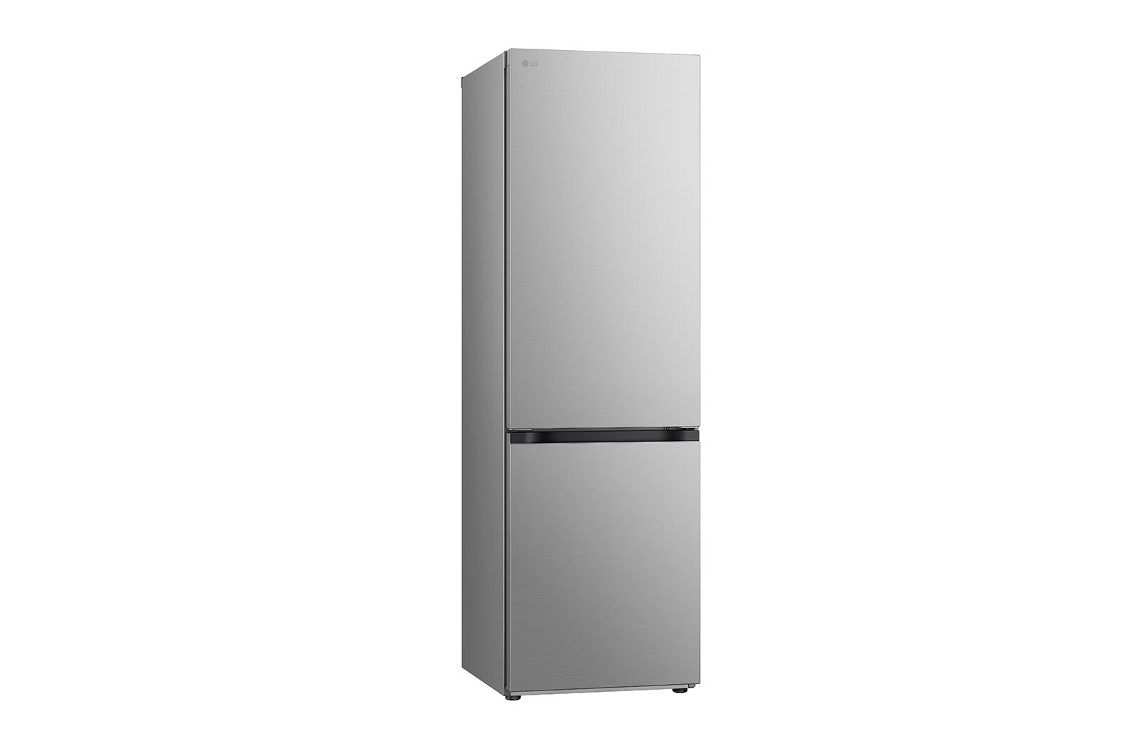 LG 1.86M 344L Kølefryseskab(Prime Silver) - Energiklasse E, Nature Fresh, Door Cooling+™ og Smart Diagnosis™, GBV3100EPY