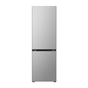 Visning forfra af 1.86M 344L Kølefryseskab(Prime Silver) - Energiklasse E, Nature Fresh, Door Cooling+™ og Smart Diagnosis™ GBV3100EPY