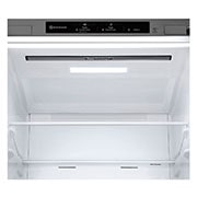 LG 1.86M 344L Kølefryseskab(Prime Silver) - Energiklasse E, Nature Fresh, Door Cooling+™ og Smart Diagnosis™, GBV3100EPY