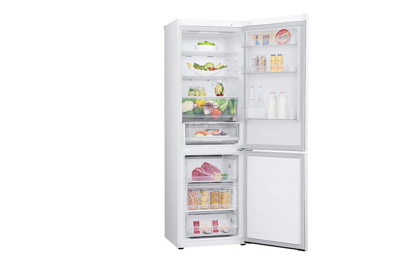 1.86M 344L Kølefryseskab(Hvid) - Energiklasse E, Nature Fresh, Door Cooling+™ og Smart Diagnosis™