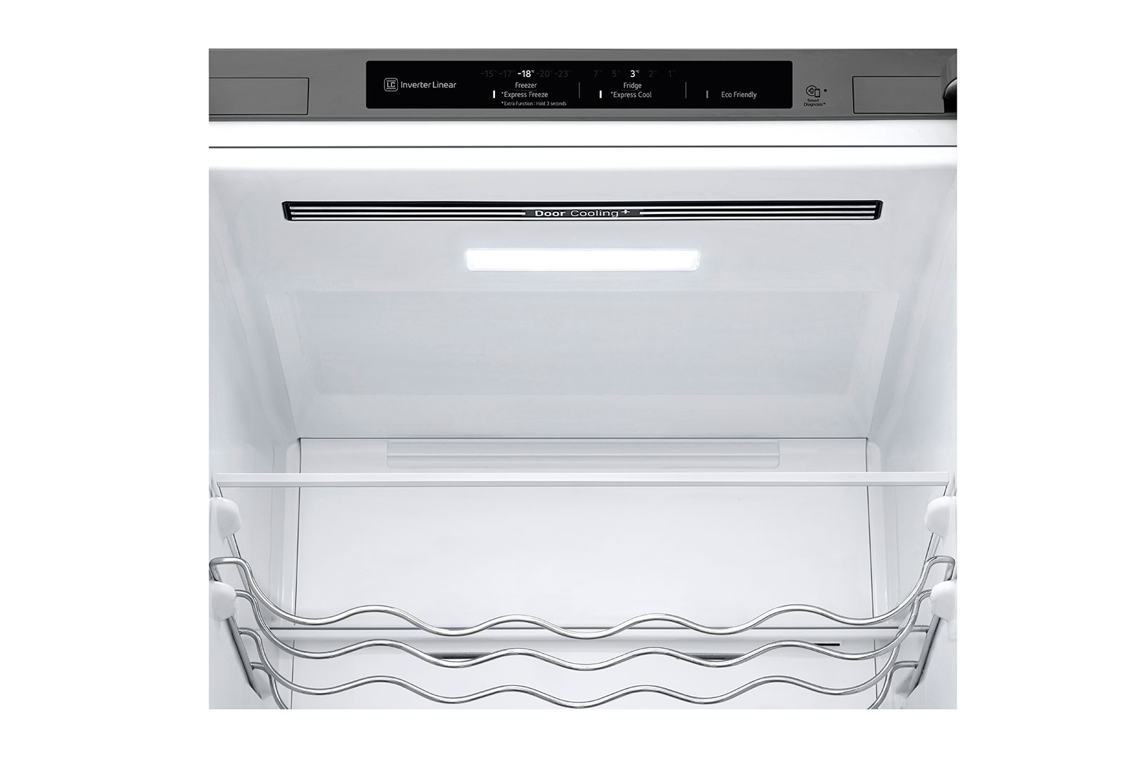 LG 2.03M 387L Kølefryseskab(Prime Silver) - Energiklasse D, GBV3200DPY