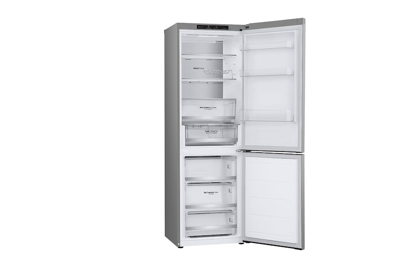 LG 1.86M 344L Kølefryseskab(Prime Silver) - Energiklasse D, GBV5140DPY