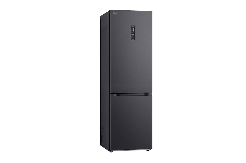 LG 1.86M 344L Kølefryseskab(Essence Matte Black) - Energiklasse D, Nature Fresh, Door Cooling+™ og Smart Diagnosis™ med Wi-Fi, GBV5150DEP