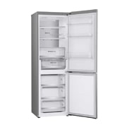 LG 1.86M 344L Kølefryseskab(Prime Silver) - Energiklasse D, Nature Fresh, Door Cooling+™ og Smart Diagnosis™ med Wi-Fi, GBV5150DPY