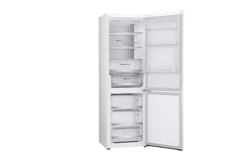 LG 1.86M 344L Kølefryseskab(Hvid) - Energiklasse D, Door Cooling™ og Smart Diagnosis™ med Wi-Fi, GBV5150DSW