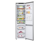 LG 2.03M 387L Kølefryseskab(Prime Silver) - Energiklasse D, GBV5240DPY