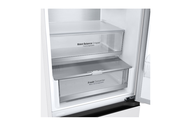 LG 2.03M 387L Kølefryseskab(White) - Energiklasse D, GBV5240DSW