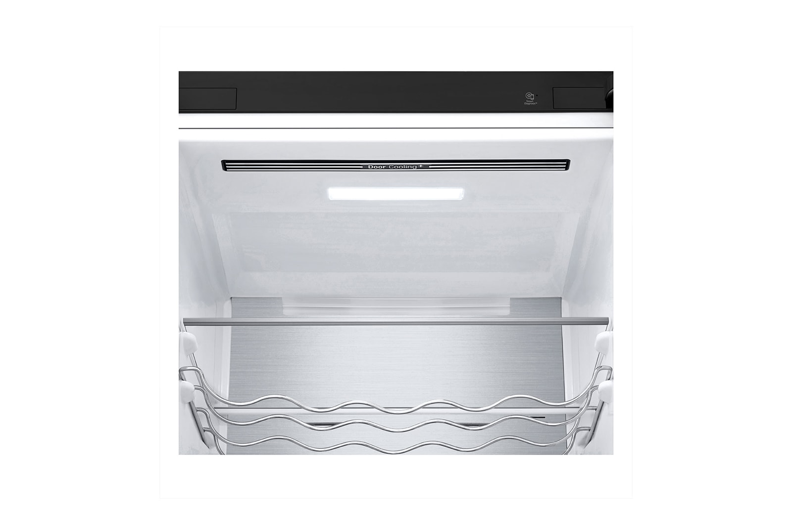 LG 2.03M 387L Kølefryseskab(Matte Black) - Energiklasse C, Door Cooling™ og Smart Diagnosis™ med Wi-Fi, GBV5250CEP