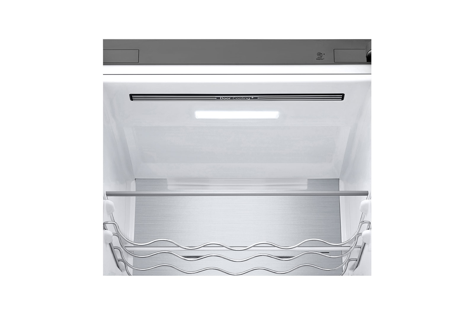 LG 2.03M 387L Kølefryseskab(Prime Silver) - Energiklasse C, Door Cooling™ og Smart Diagnosis™ med Wi-Fi, GBV5250CPY