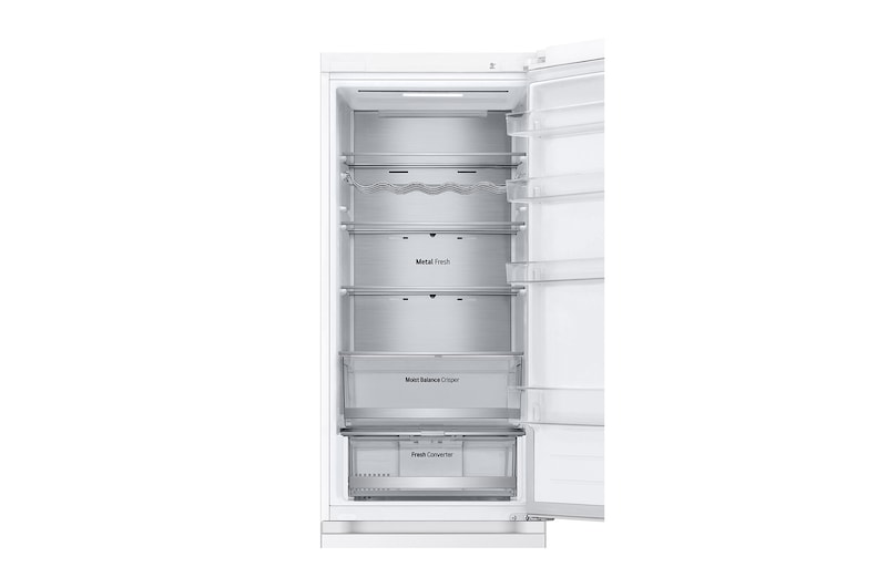 LG 2.03M 387L Kølefryseskab(Hvid) - Energiklasse C, Door Cooling™ og Smart Diagnosis™ med Wi-Fi, GBV5250CSW