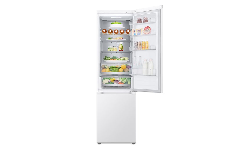 LG 2.03M 387L Kølefryseskab(Hvid) - Energiklasse C, Door Cooling™ og Smart Diagnosis™ med Wi-Fi, GBV5250CSW