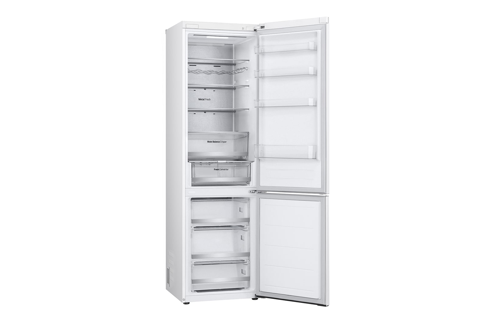LG 2.03M 387L Kølefryseskab(Hvid) - Energiklasse C, Door Cooling™ og Smart Diagnosis™ med Wi-Fi, GBV5250CSW